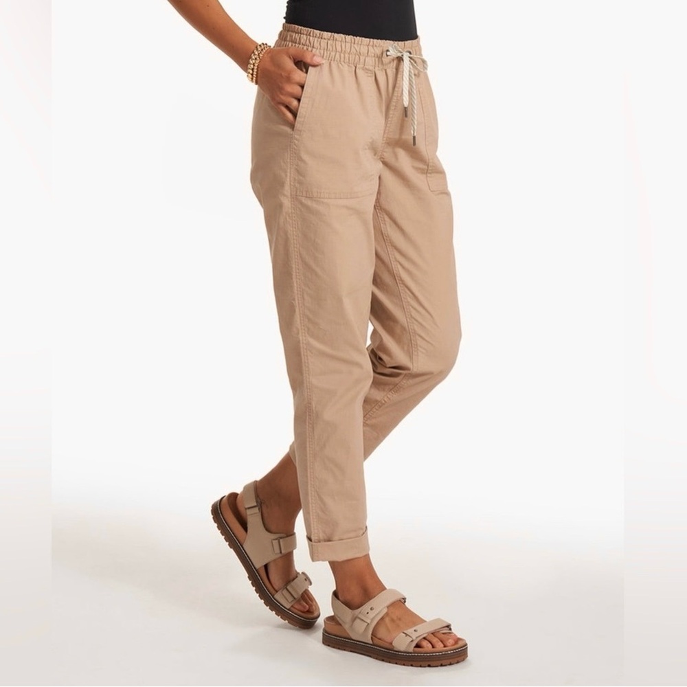 Vuori Ripstop Pants Tan / Khaki Womens S